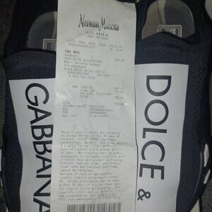 DOLCE & GABBANA LATEST SNK SORRENTO SNEAKER w/reciept &box($700 shoe discounted)